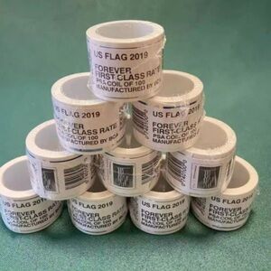 Forever Stamps 2019 ten roll 10 roll = 1000 pcs